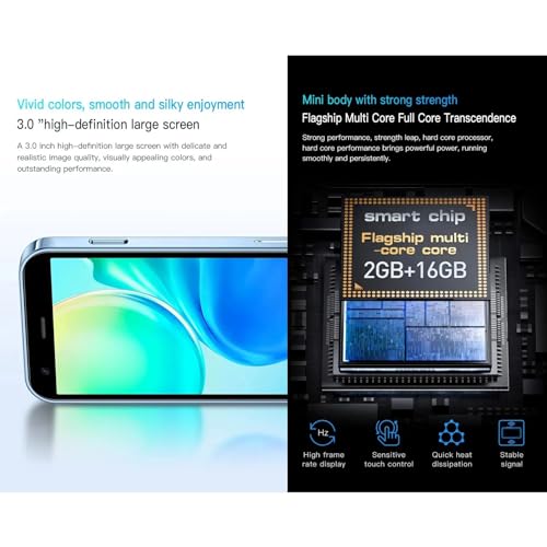 Mini Smartphone 3.0 Inch Unlocked 3G Dual SIM Mobile Phone (Purple) H48606