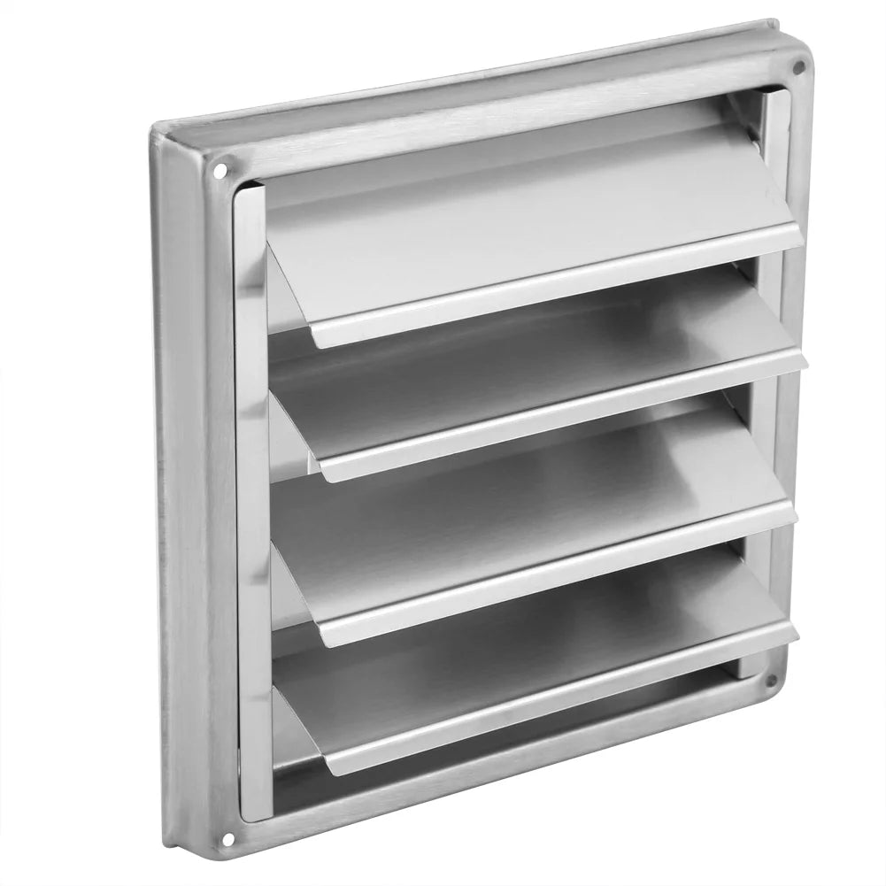 Dryer Vent Cover 100mm Stainless Steel Wall Vent with Flaps Z1509