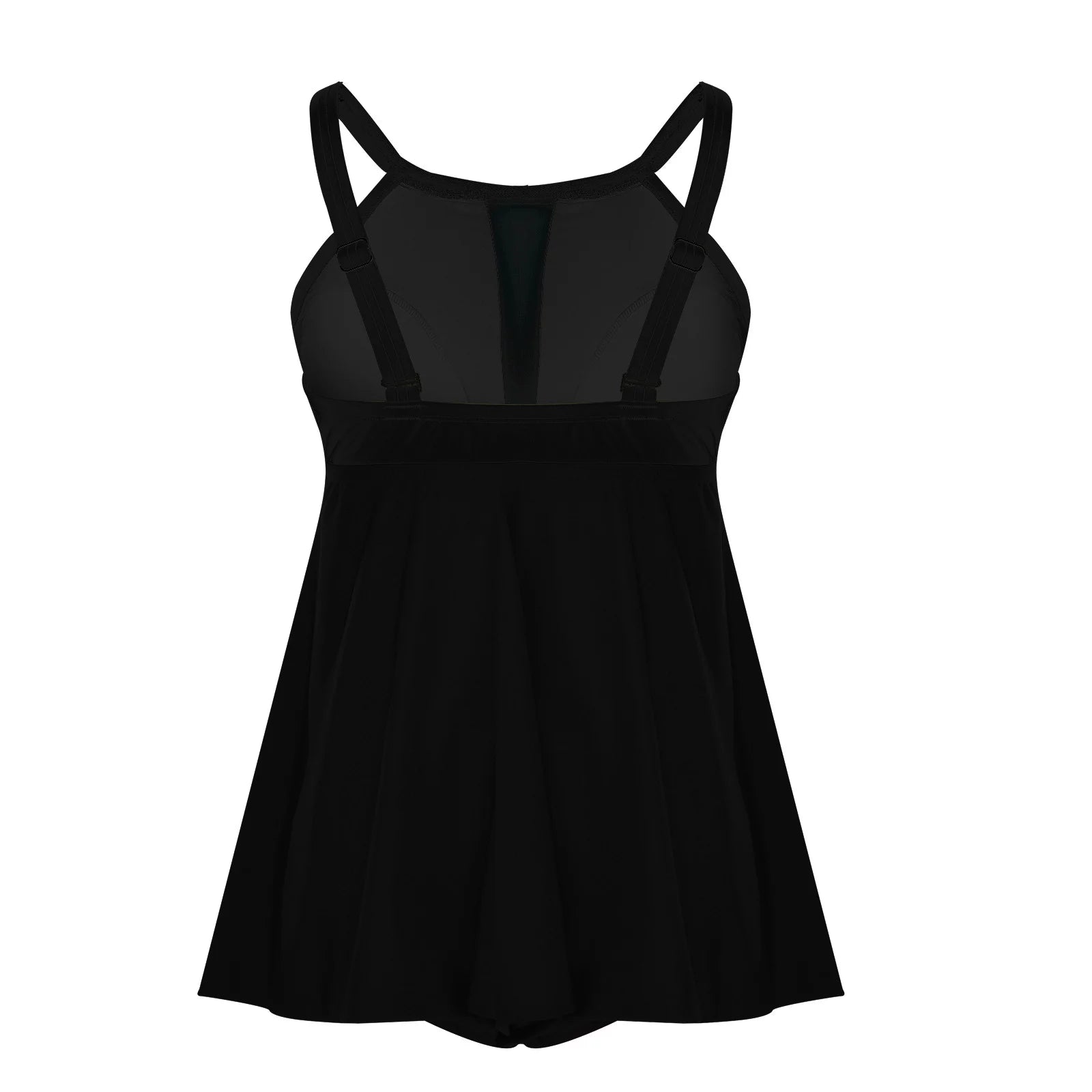 Women's Adjustable Skirt Style Swimsuit Set N546262