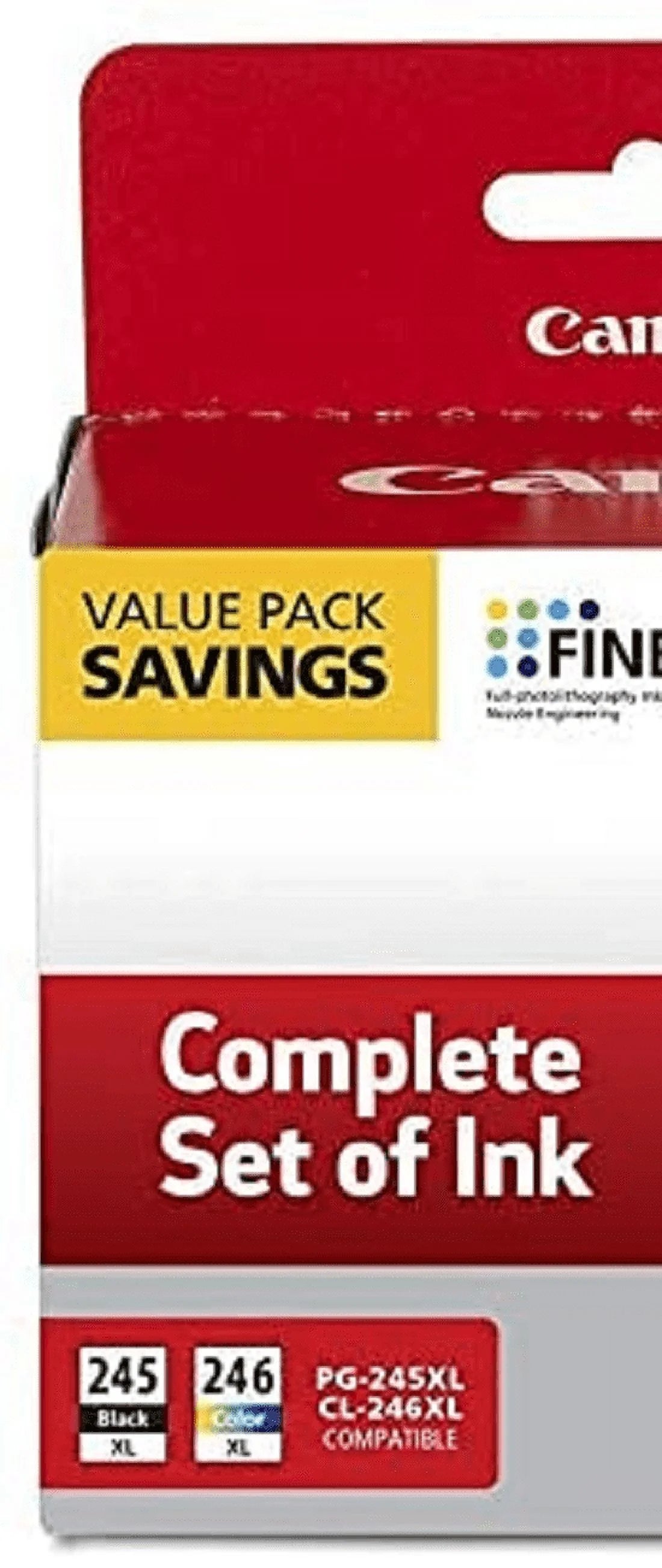 Black Ink and Colored Ink Set for PIXMA Printers J1618