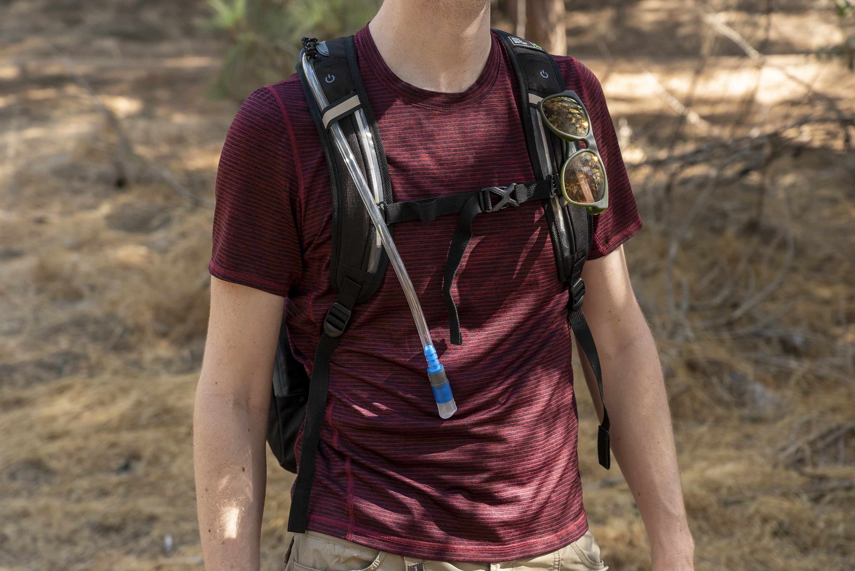 Hydration Backpack with 2 L Reservoir, Black S5129