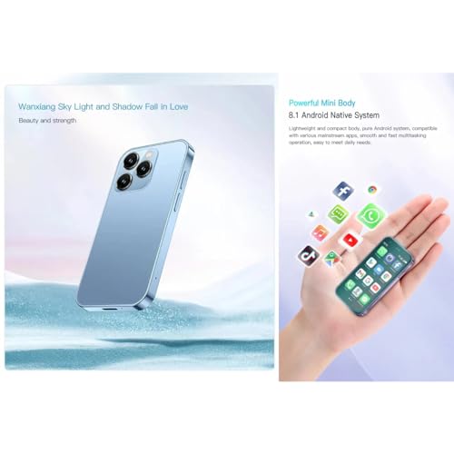 Mini Smartphone 3.0 Inch Unlocked 3G Dual SIM Mobile Phone (Purple) H48606