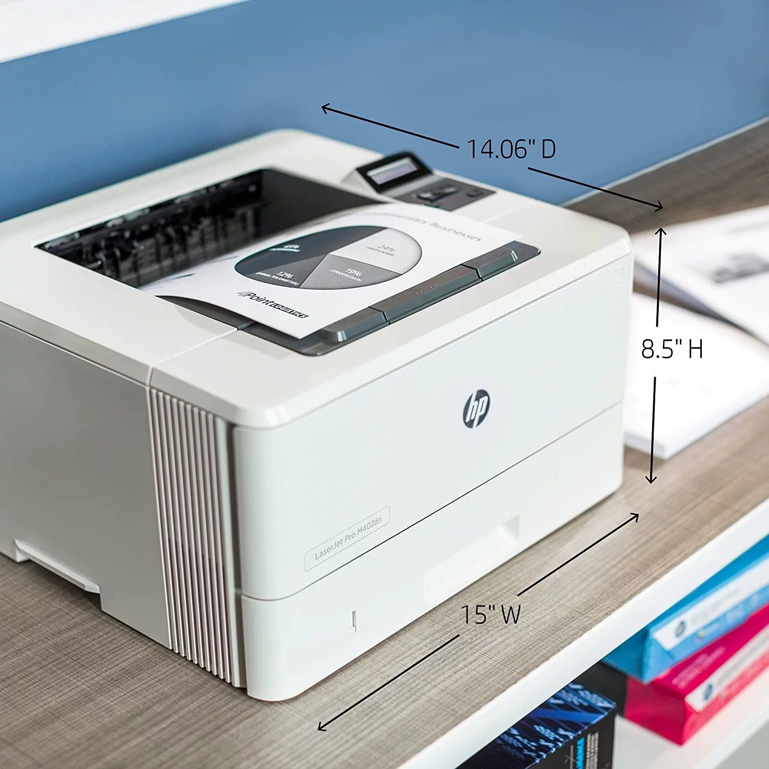 Laser Printer with Ethernet and Double-Sided Printing O80512