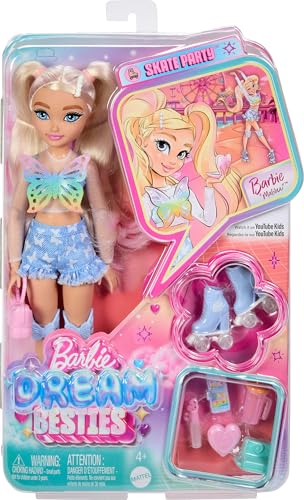 Renee Posable Roller Skating Fashion Doll with Black Hair and Accessories E10644