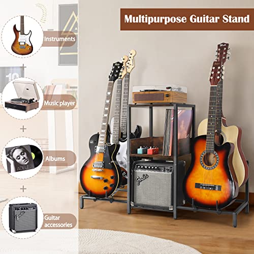 4-Tier Guitar Stand Rack Holder for Acoustic Electric Bass V903
