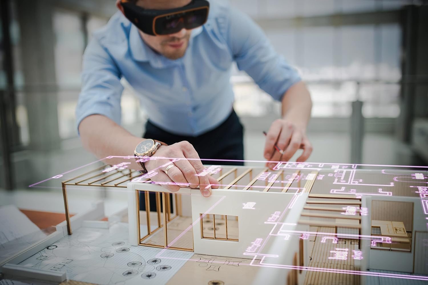 Smart Glasses with 90" Virtual Theater for Gaming and Streaming V888