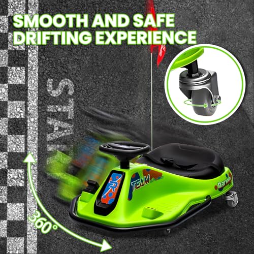24V Electric Go Kart Drifting Car with 360° Rotation L71704