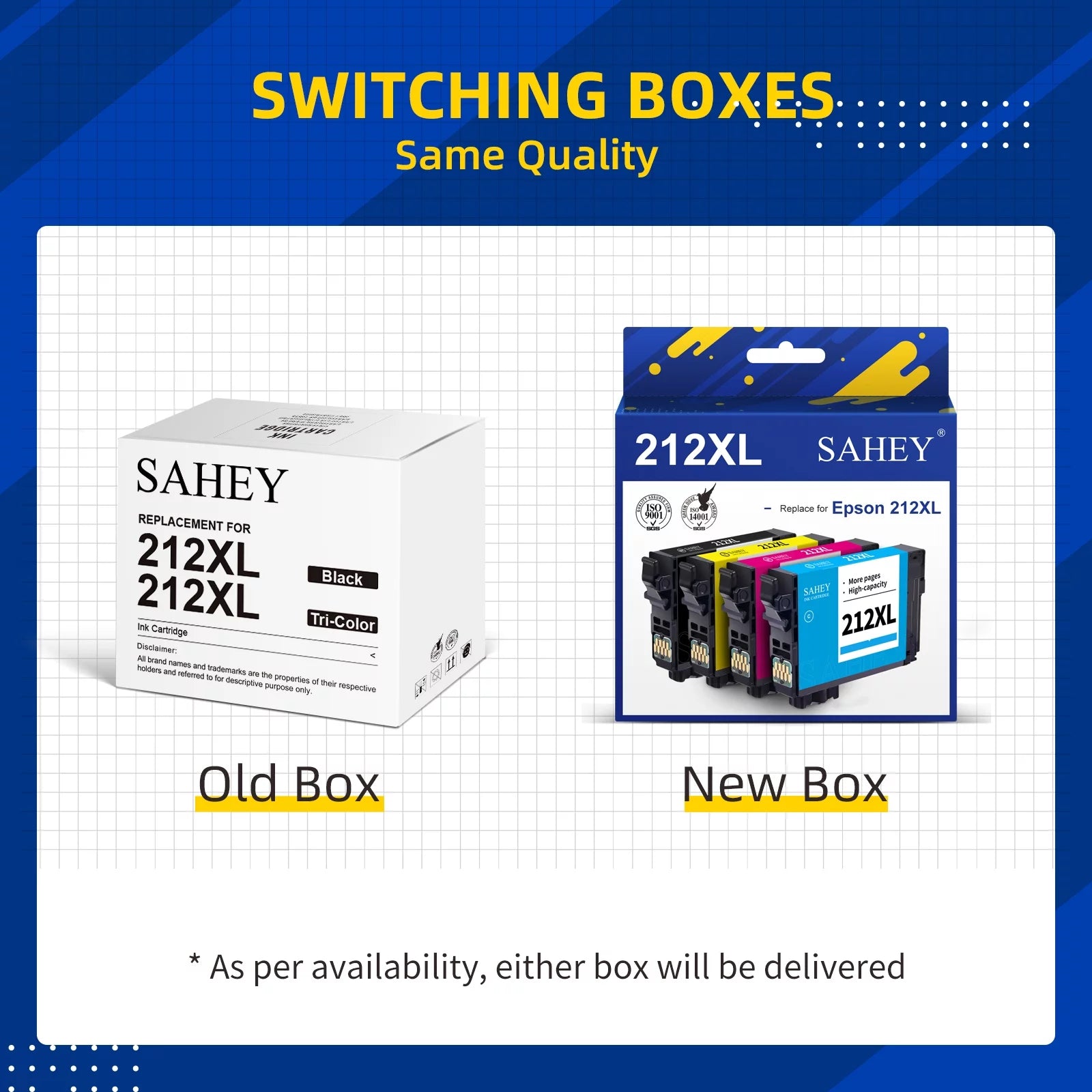 Ink Cartridge 4 Pack Black Cyan Magenta Yellow for Epson Printers U5204