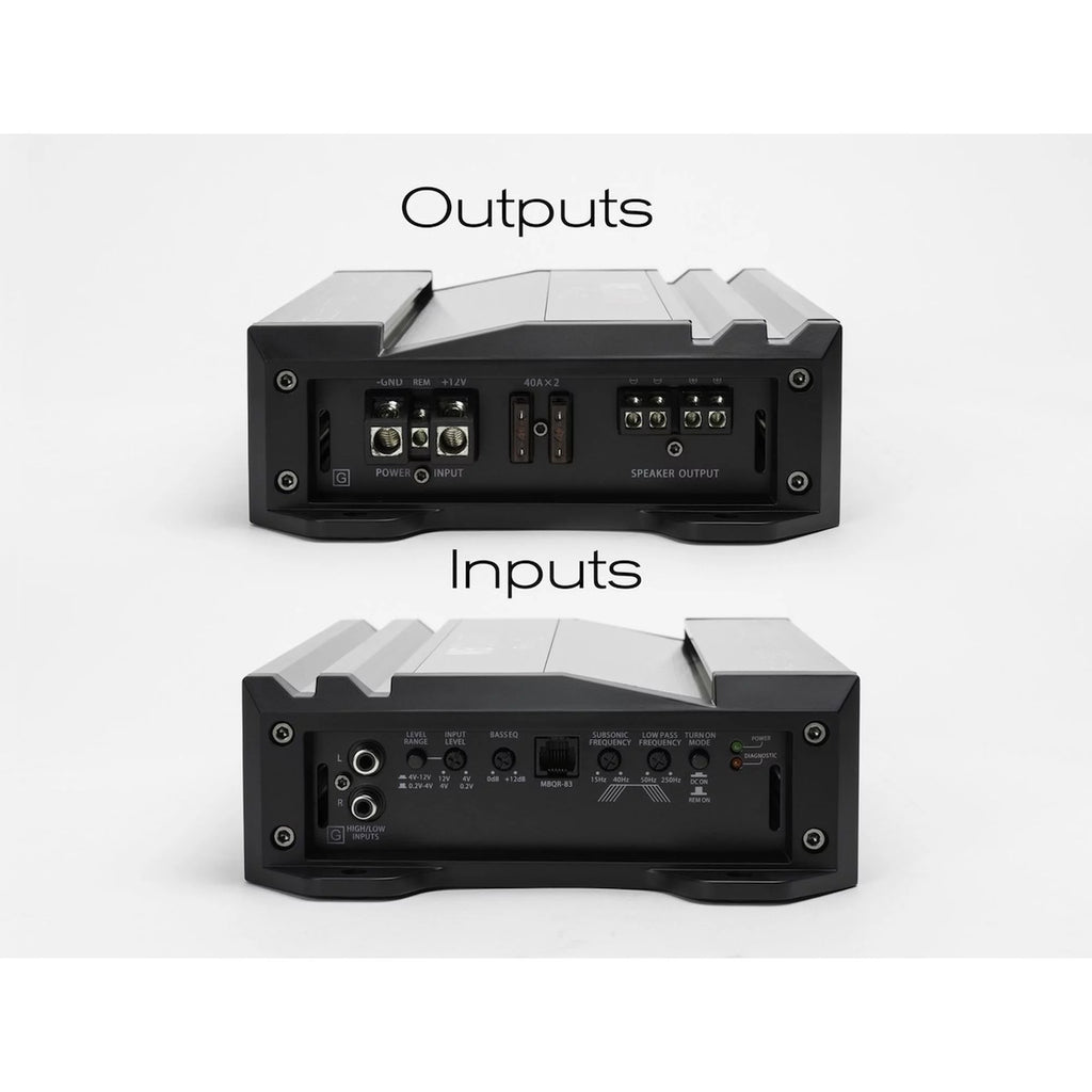 Car Audio Amplifier, 1500W, Black A172