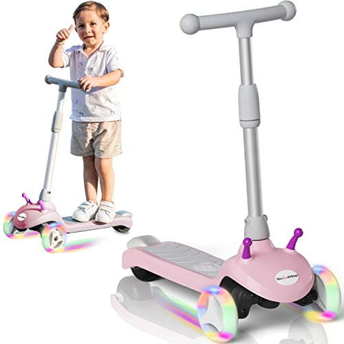 Electric Scooter for Kids Ages 3-8, 3 Wheel, Adjustable Height K687297