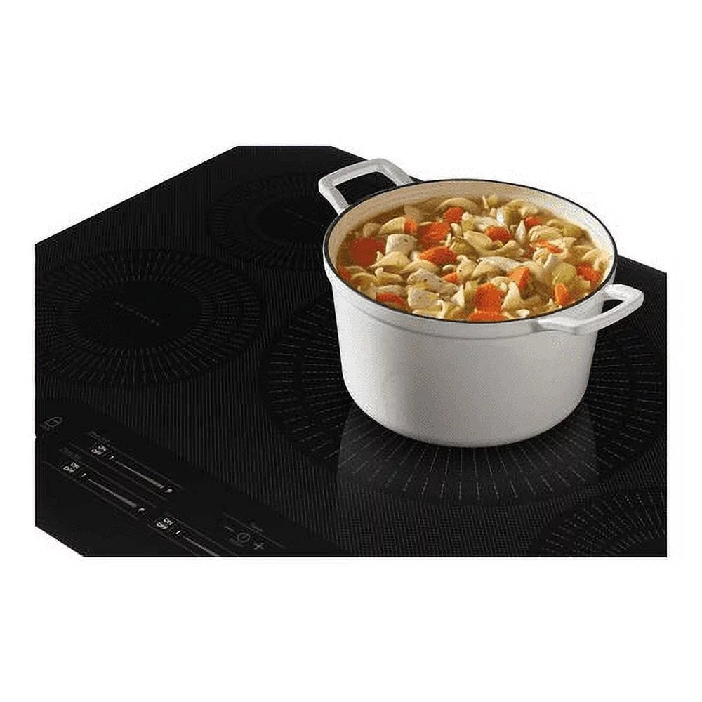 30 Inch Induction Cooktop with 4 Elements, Black H35748