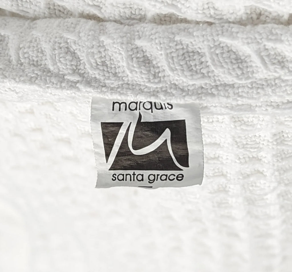 Honeycomb Thermal Waffle Blanket 100% Cotton King White M779