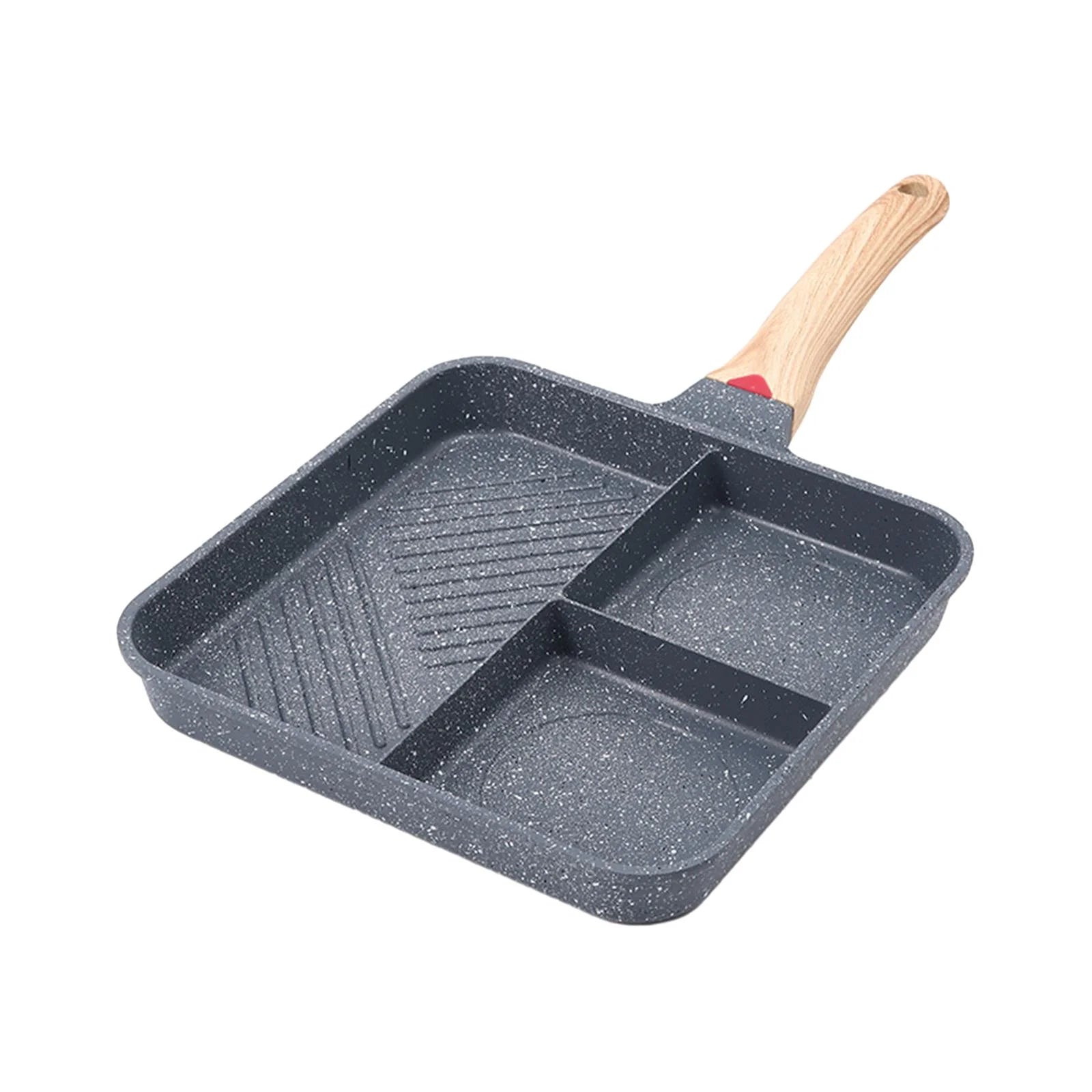 3 Section Nonstick Breakfast Frying Pan C4101