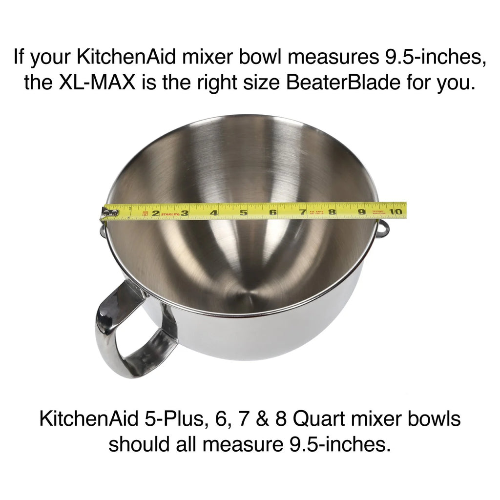 Metal Beater Blade for Stand Mixers, Red H297