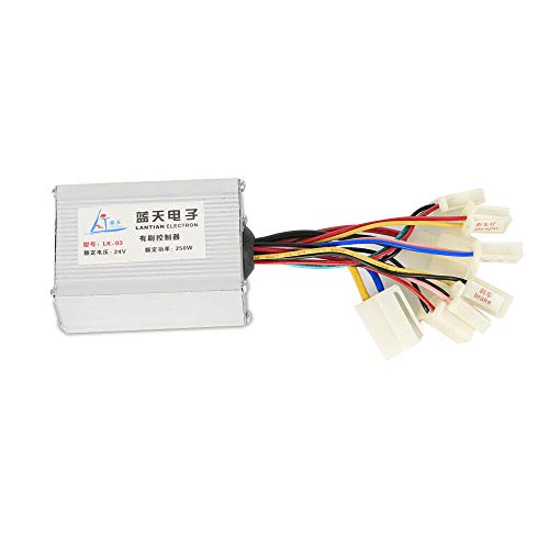 24V 250W Electric Bike Conversion Kit, Left Chain Drive, Twist/Thumb Brush Motor N43696