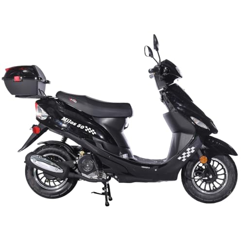 Moped with 10" Aluminum Wheels, Electric/Kick Start P87471