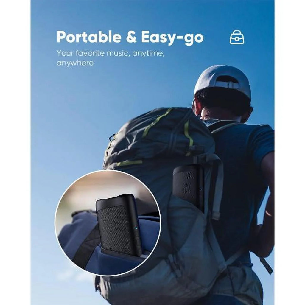 Portable Wireless Bluetooth Speaker, IPX5 Waterproof, 24H Playtime K7337