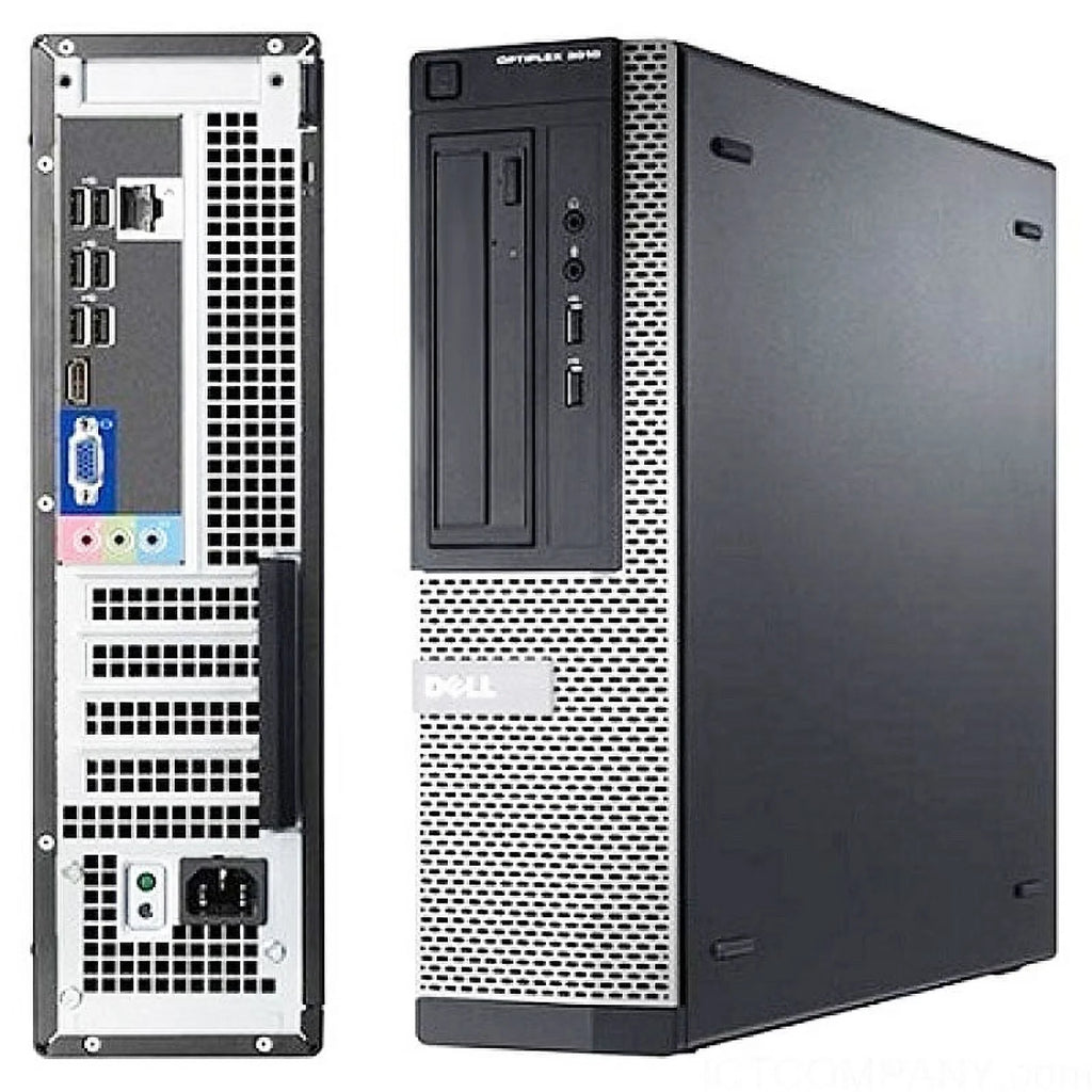 Used Desktop Computer i3 3.4GHz 2GB 250GB DVD Windows 10 S9095