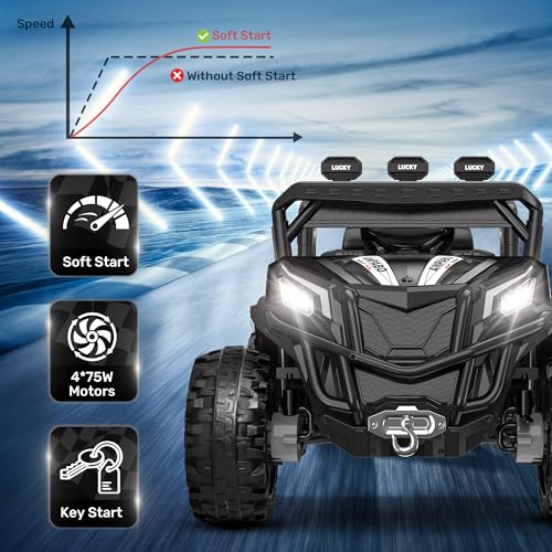 24V 4X4 Ride on Car Truck with Remote Control for Kids T395950