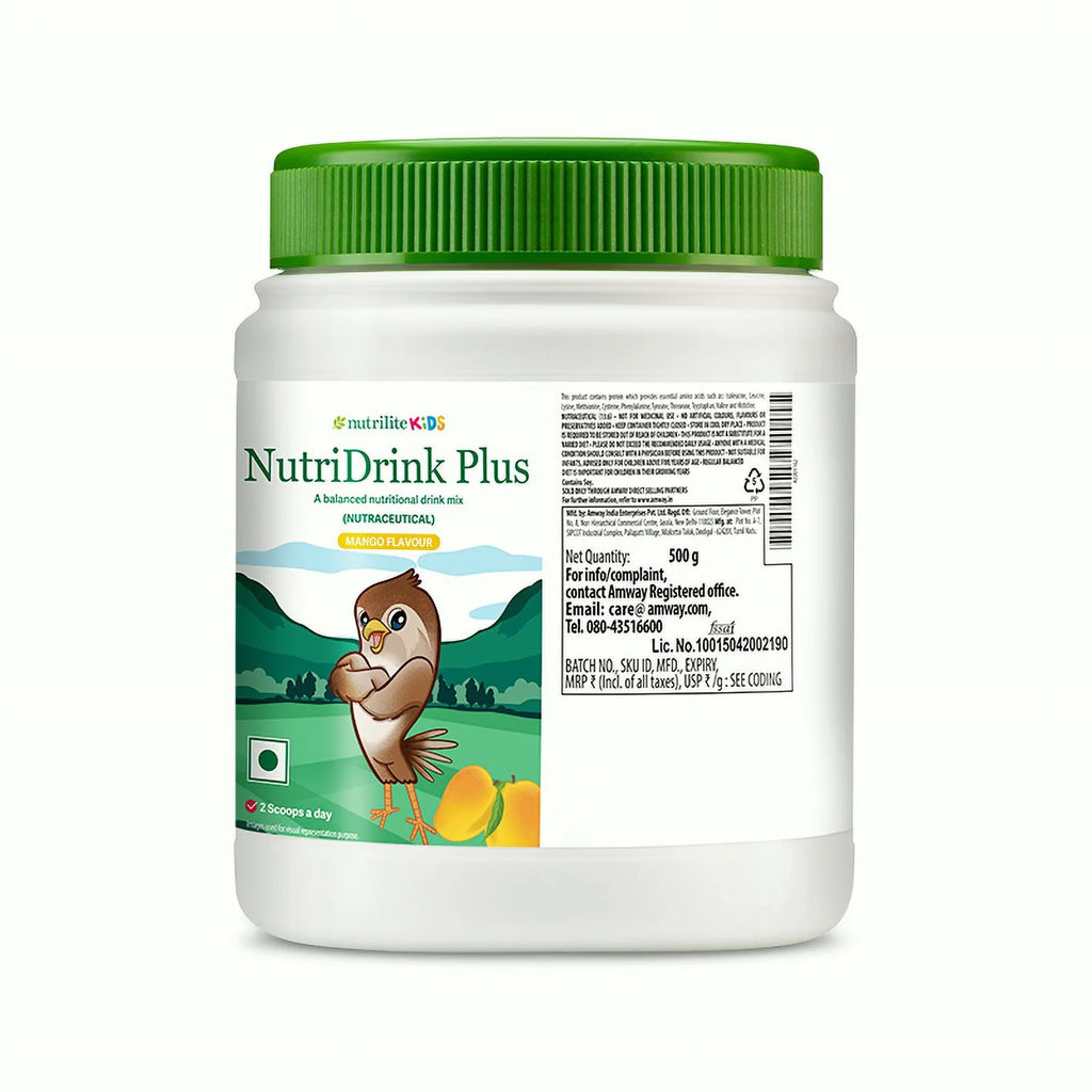 Kids NutriDrink Plus Mango Flavour 500 gm K772218