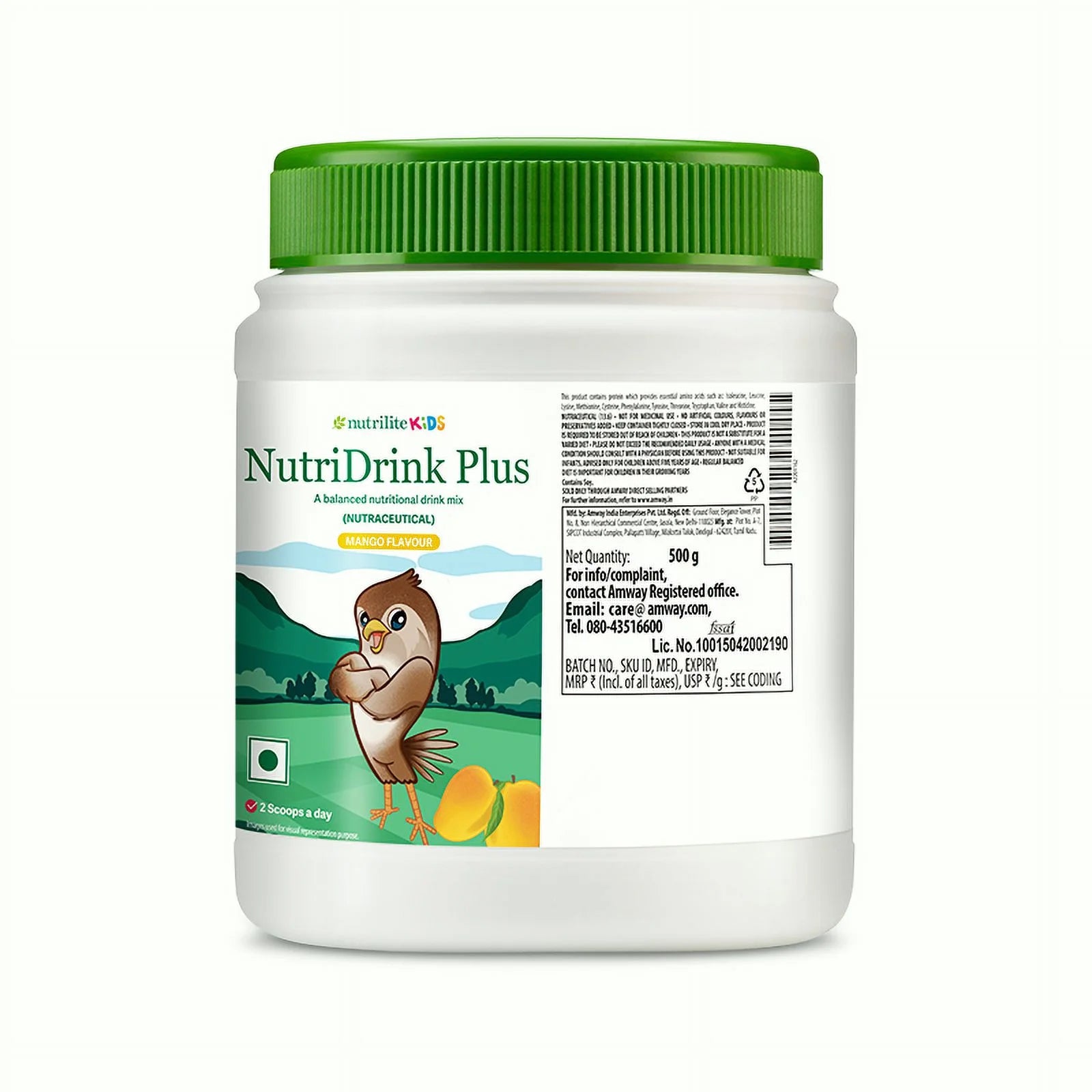 Kids NutriDrink Plus Mango Flavour 500 gm K772218