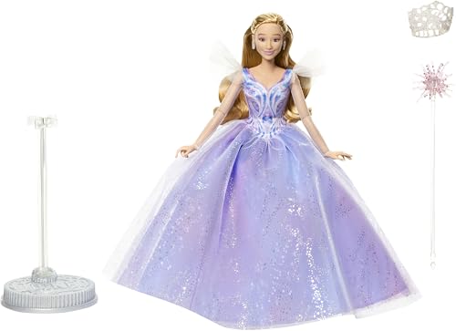 Deluxe Glinda Fashion Doll with Removable Outfit & 3 Accessories G1024