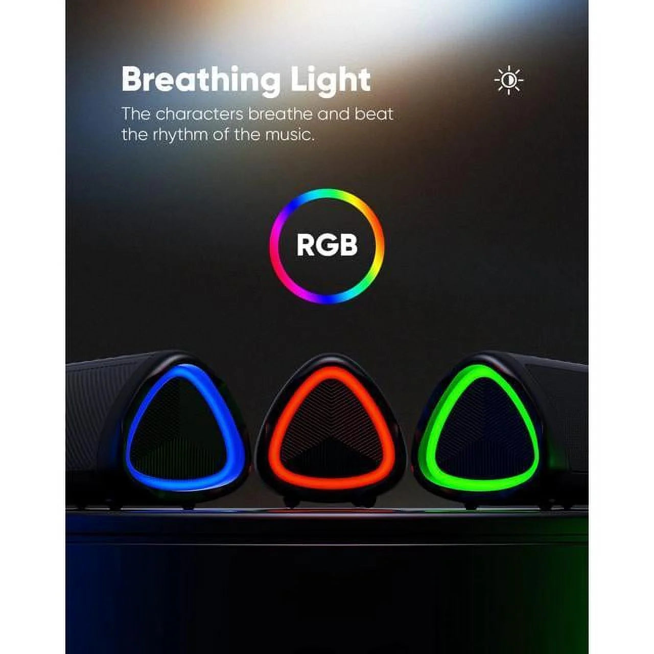 Portable Wireless Bluetooth Speaker, IPX5 Waterproof, 24H Playtime K7337