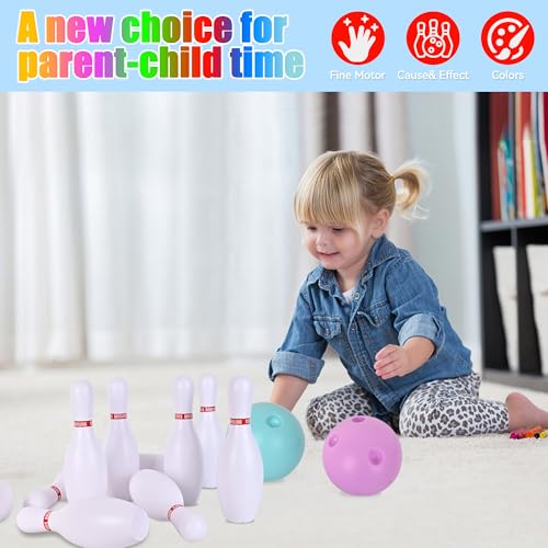 Bowling Set for Kids and Adults, Party Game, Motor Skills Toy K330