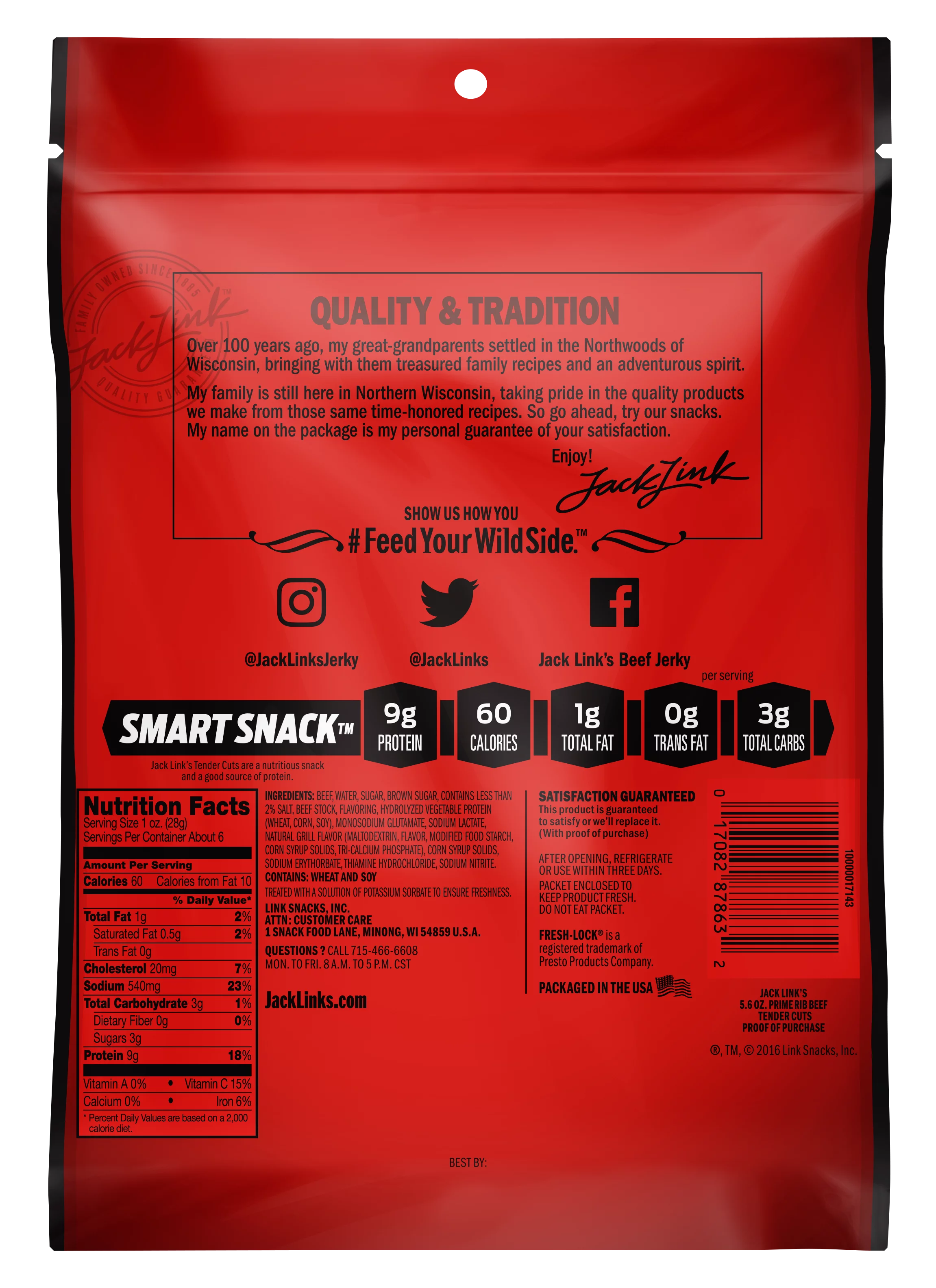 Prime Rib Seasoning 5.6oz Resealable Bag A11490