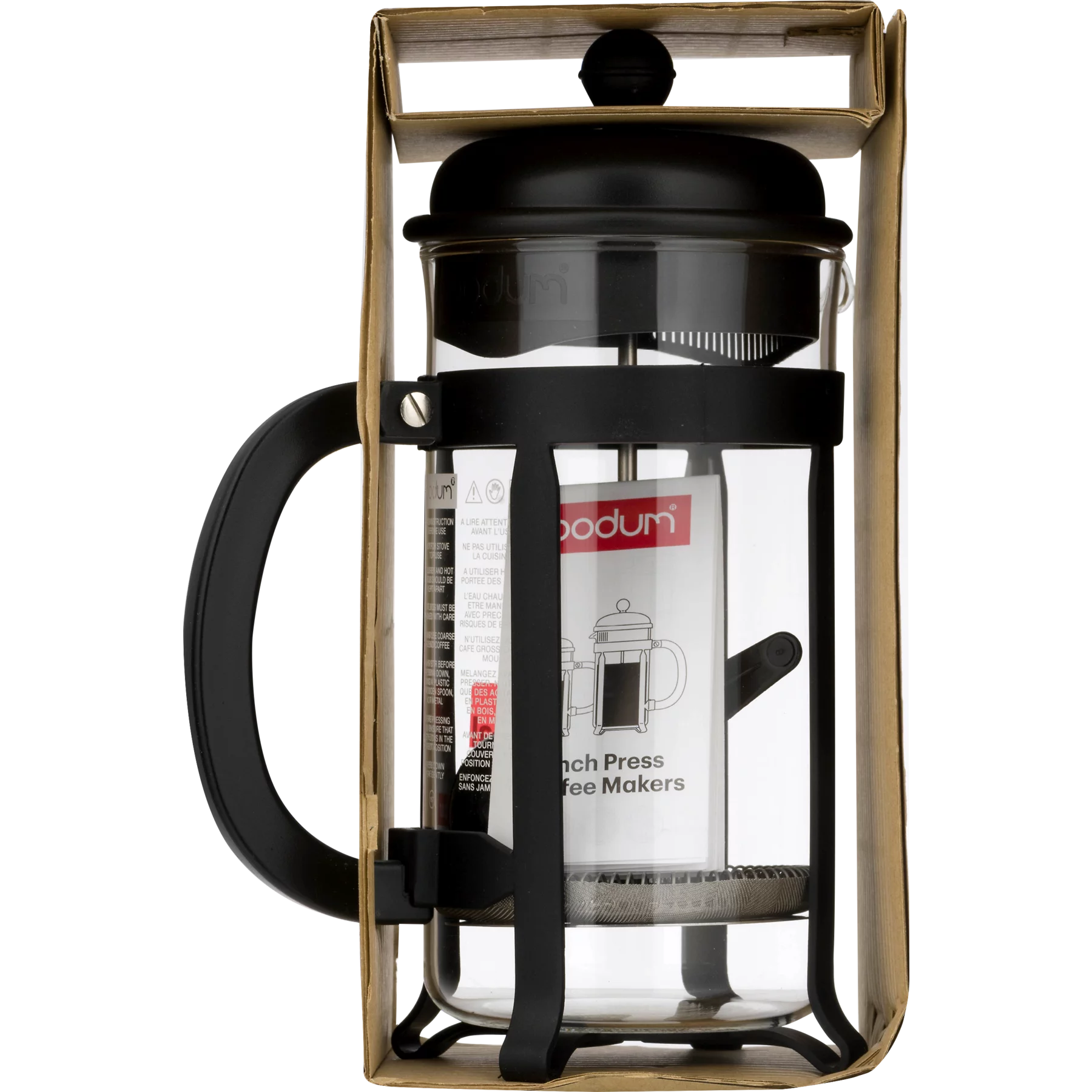 French Press Coffee Maker with Glass Carafe, 34 oz A766