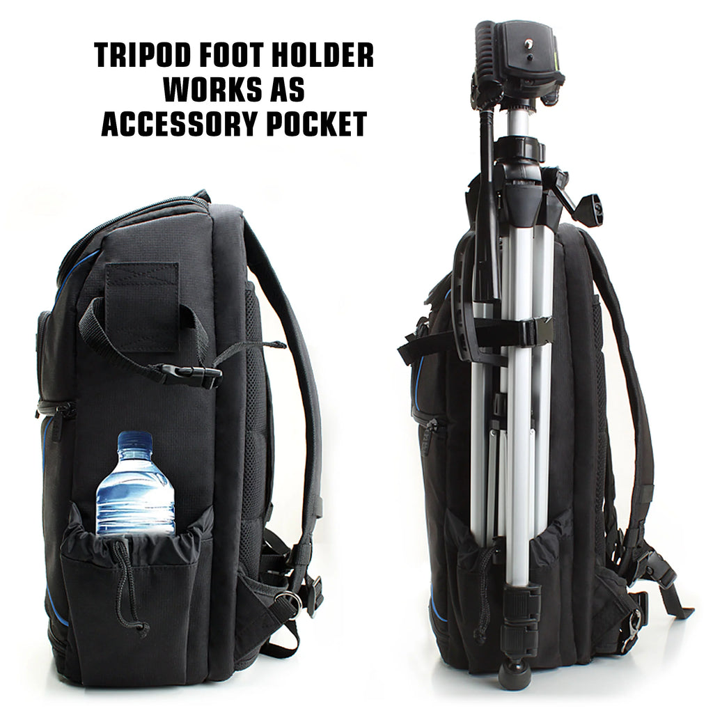 DSLR Camera Backpack with Tripod Holder and Laptop Compartment V6376