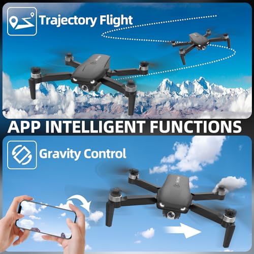 Drone with 4K Camera, Foldable FPV Quadcopter for Adults and Kids, 26 Mins Flight Time Y14058