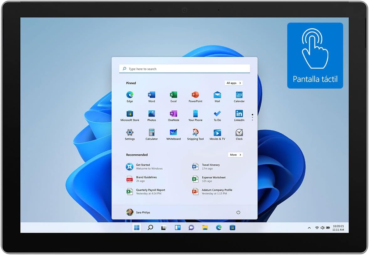 Surface Pro 12.3-inch Touchscreen Tablet, 128GB, 8GB RAM, Windows 11 Home L269