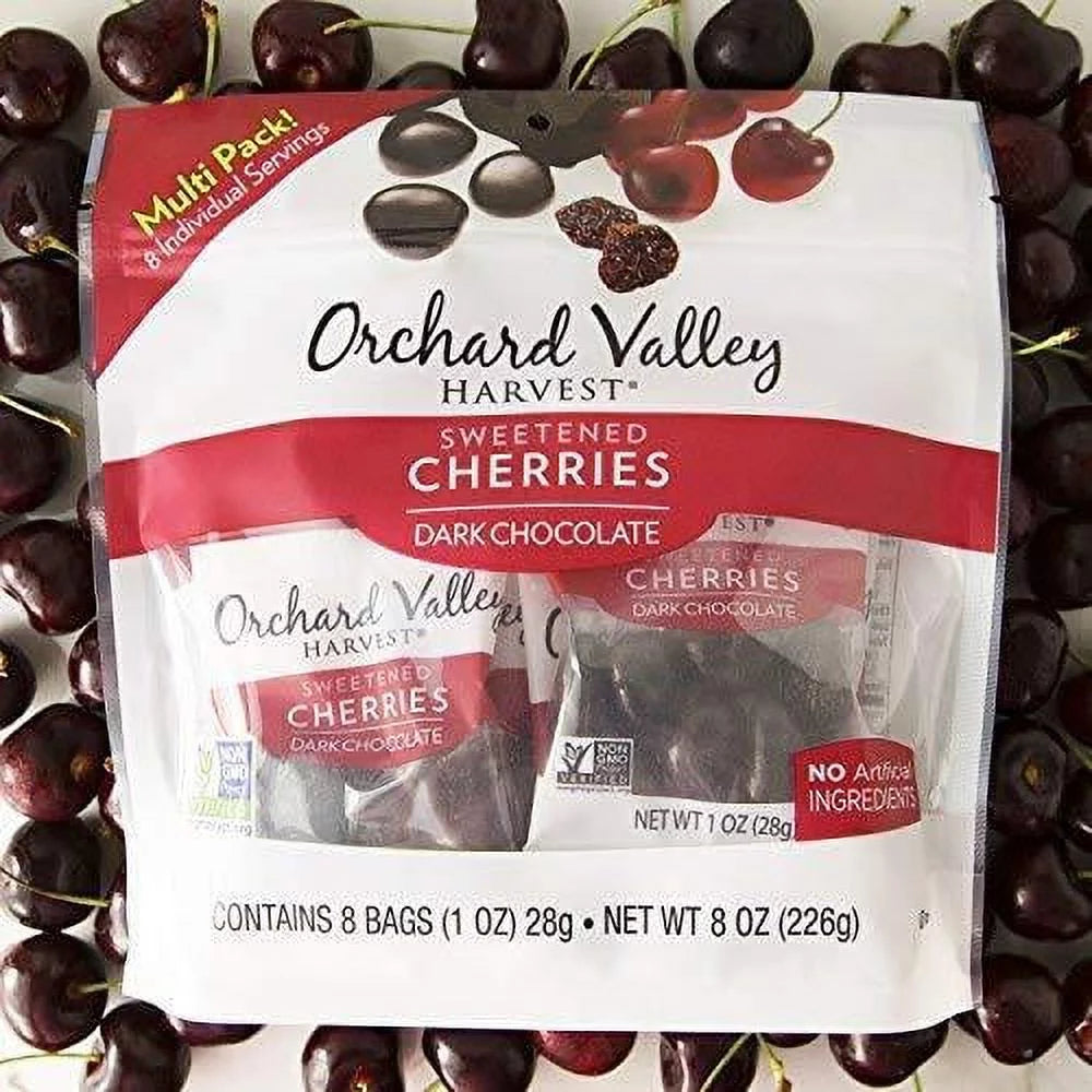 Dark Chocolate Cherries, 1 oz, Non-GMO T1118