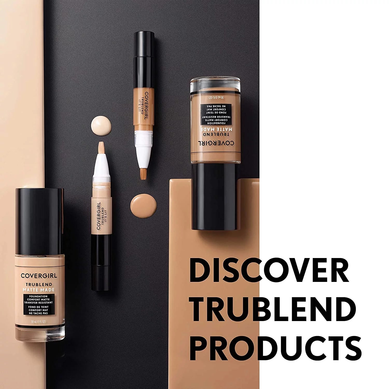 Matte Liquid Foundation, Toasted Almond (Pack of 2) L85469