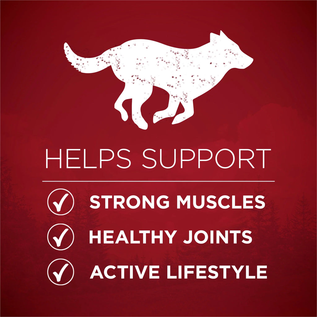 High Protein Dog Food with Real Beef and Salmon H4940