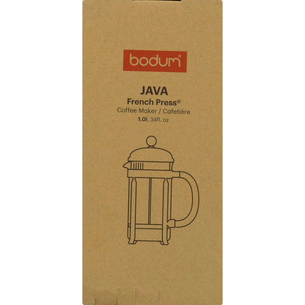 French Press Coffee Maker with Glass Carafe, 34 oz A766