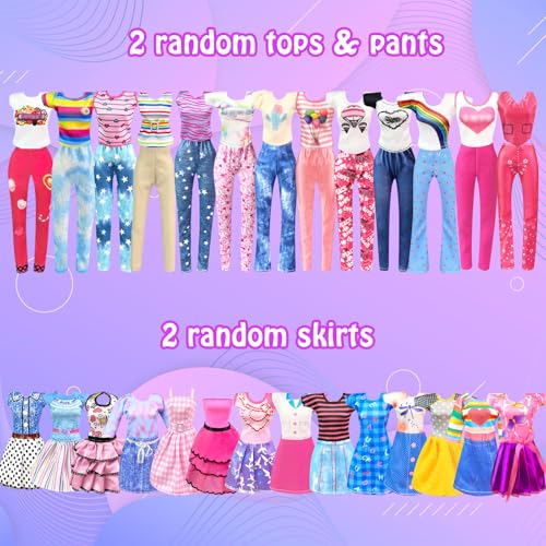 Doll Clothes and Accessories with Closet for 11.5 Inch Doll N68917
