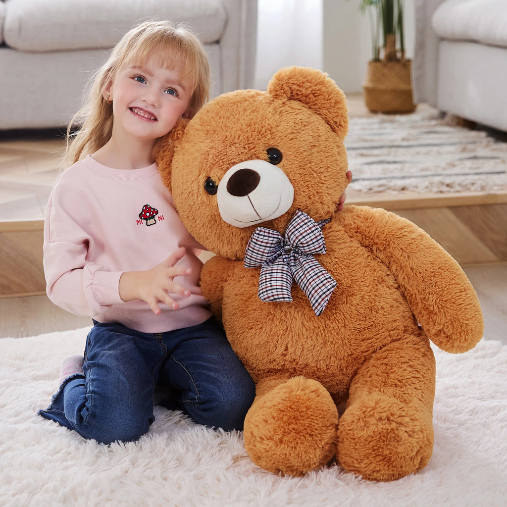 Giant Teddy Bear Stuffed Animal Plush Toy 30 Inch Brown N3021