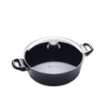 Swiss Diamond 11" (5.3 Qt) Braiser HD Nonstick Diamond Coated Aluminum Braiser, Includes Lid - Dishwasher Safe and Oven Safe Braiser, Grey
