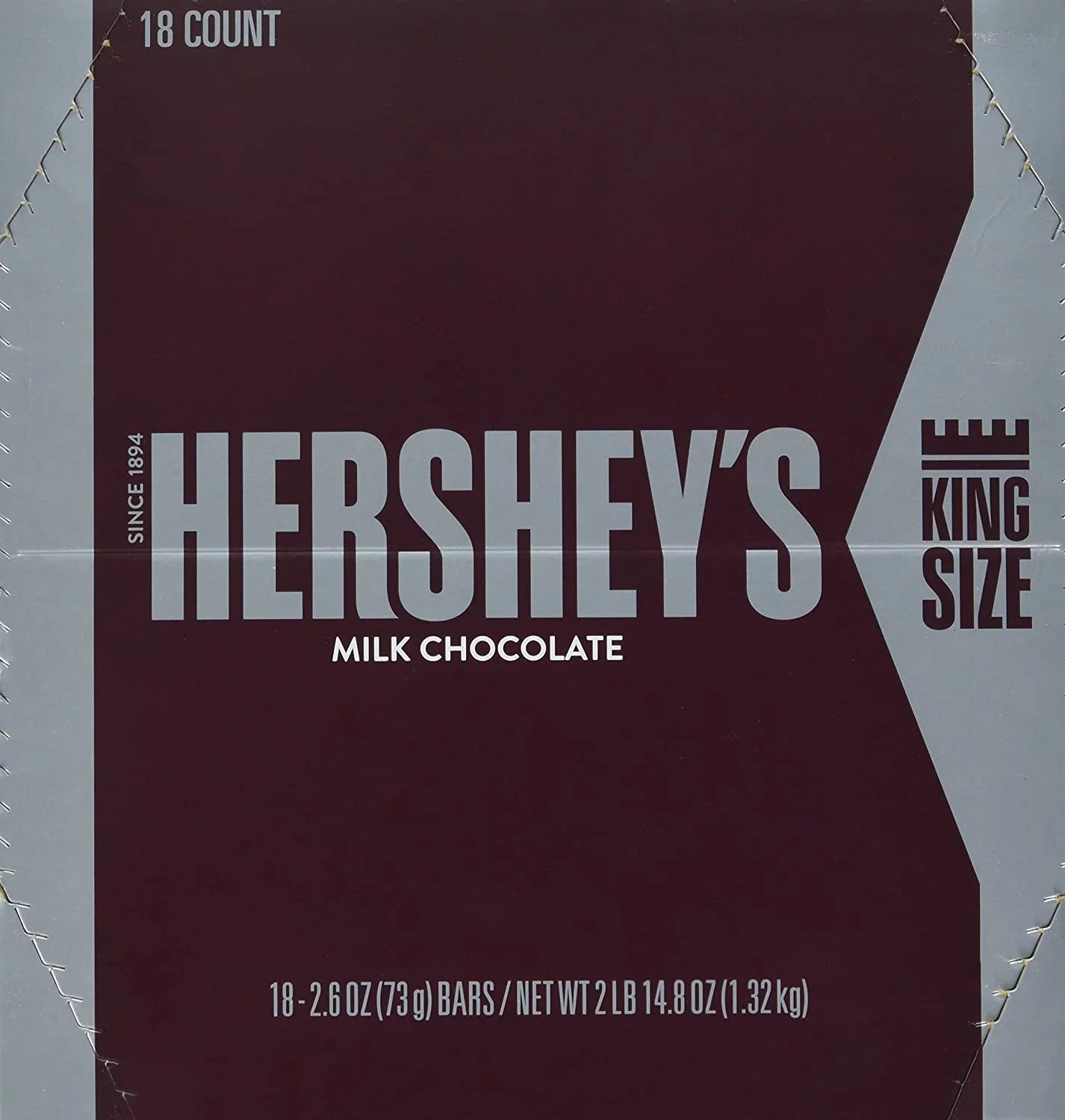 Chocolate Candy Bars, King Size (Pack of 18) X859950