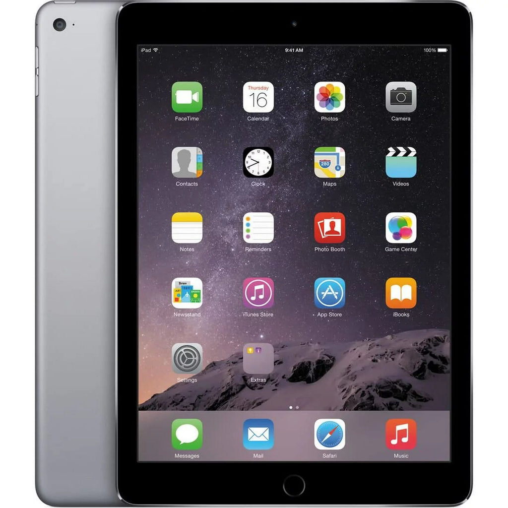 Apple iPad Air 2nd Generation 9.7" 16GB Space Gray Tablet (WiFi Only) Used Grade B+
