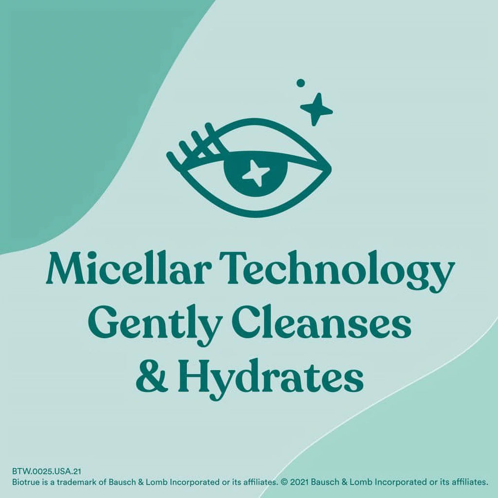 Micellar Eyelid Cleansing Wipes for Irritated and Dry Eyes, Preservative Free, 30 Count D21382