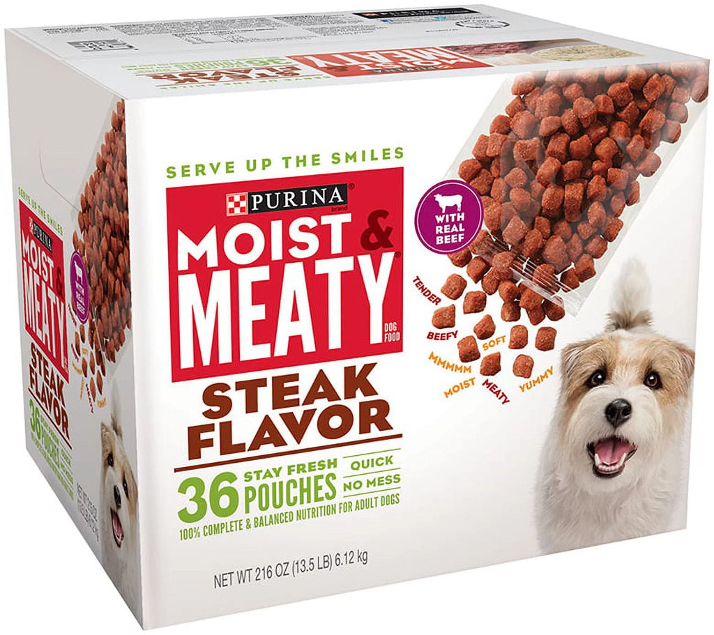 Steak Flavor Dog Food A43799