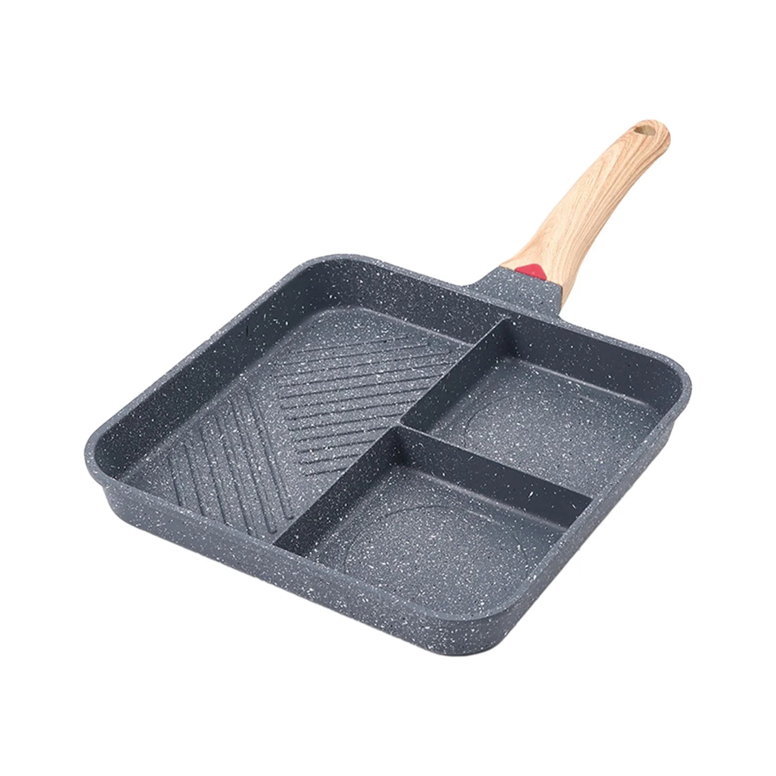 3 Section Nonstick Breakfast Frying Pan C4101
