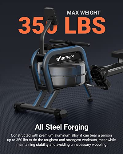 Magnetic Rowing Machine for Home, 16 Levels, Quiet Resistance, 350lbs Capacity Z5255