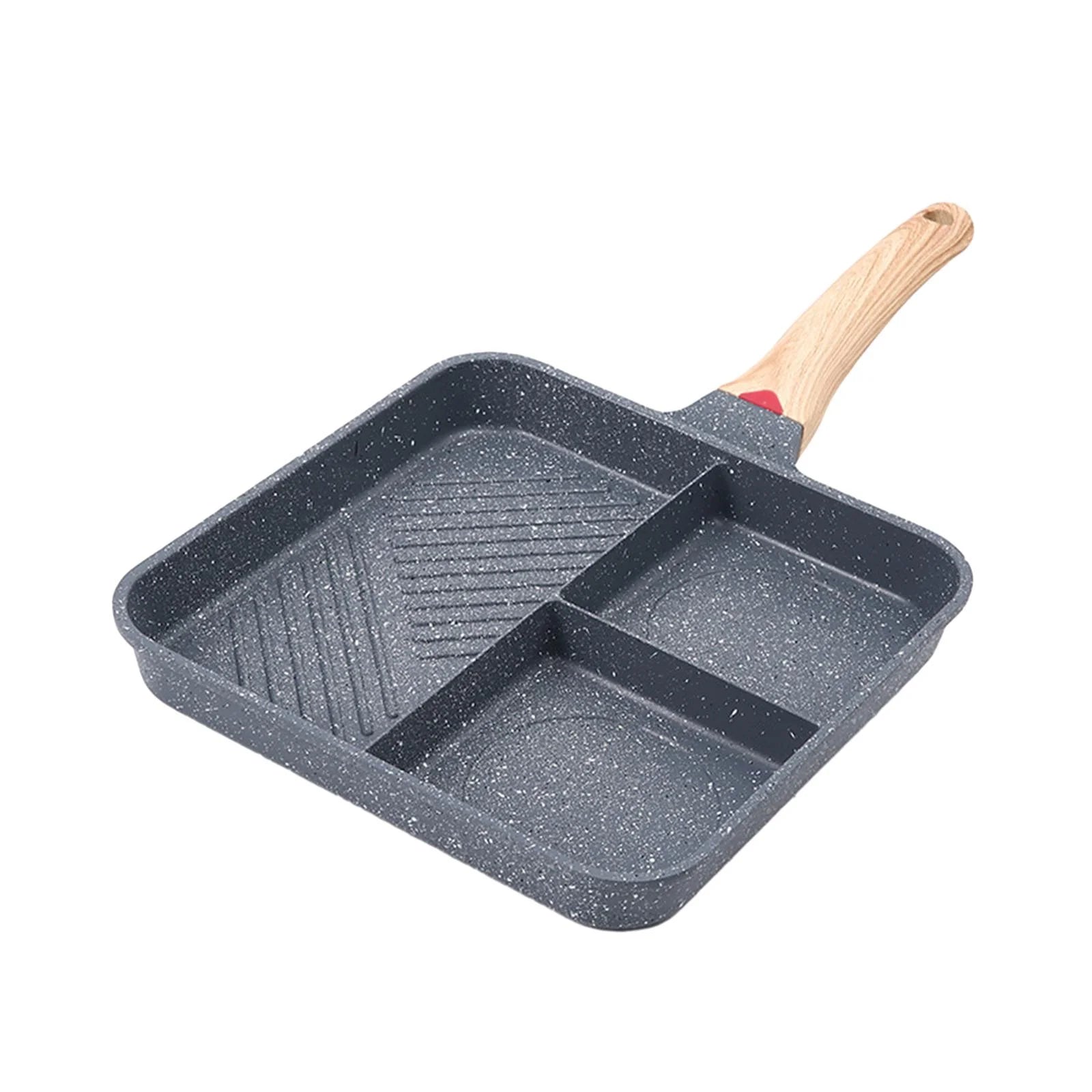 3 Section Nonstick Breakfast Frying Pan C4101