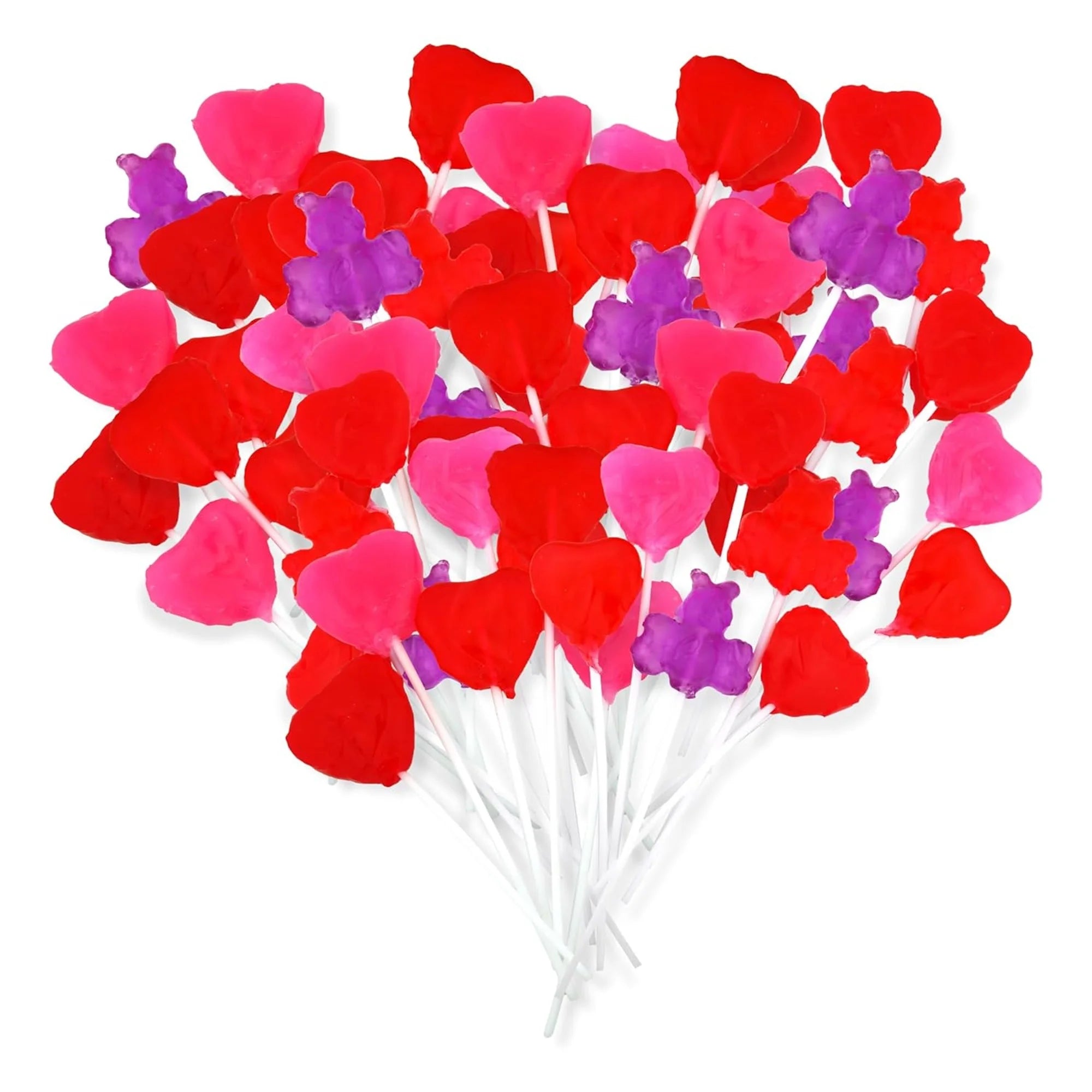 Heart Lollipops, Case of 12 Bouquets R368