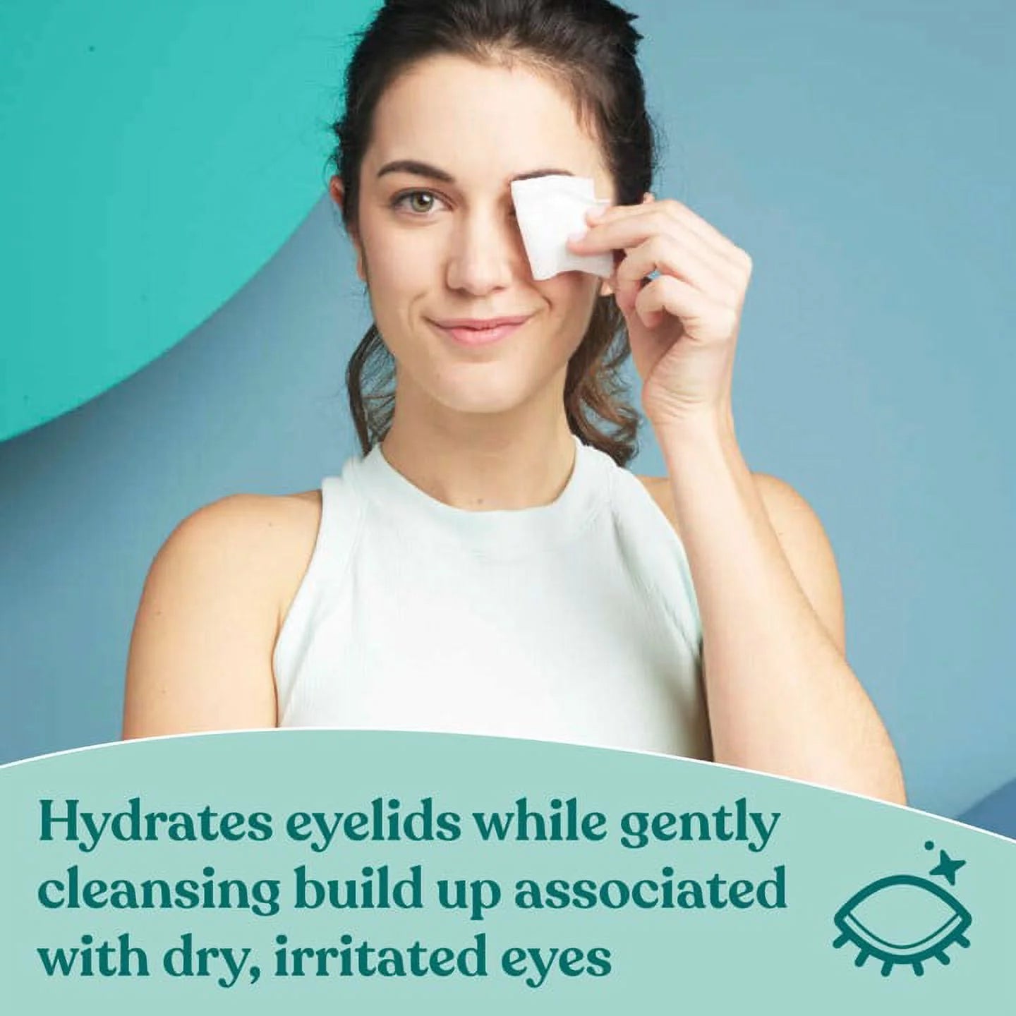 Micellar Eyelid Cleansing Wipes for Irritated and Dry Eyes, Preservative Free, 30 Count D21382
