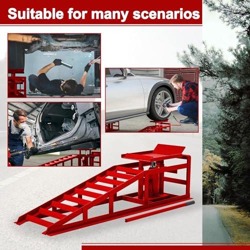 Hydraulic Car Ramps 5 Ton Capacity Low Profile Lift G135022